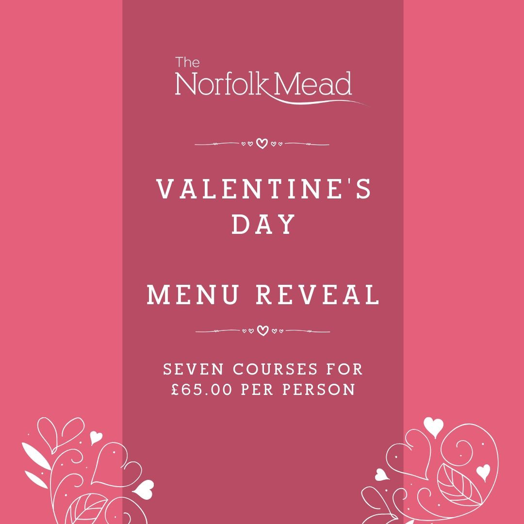 Valentine’s Evening Dinner Menu revealed! NEWS